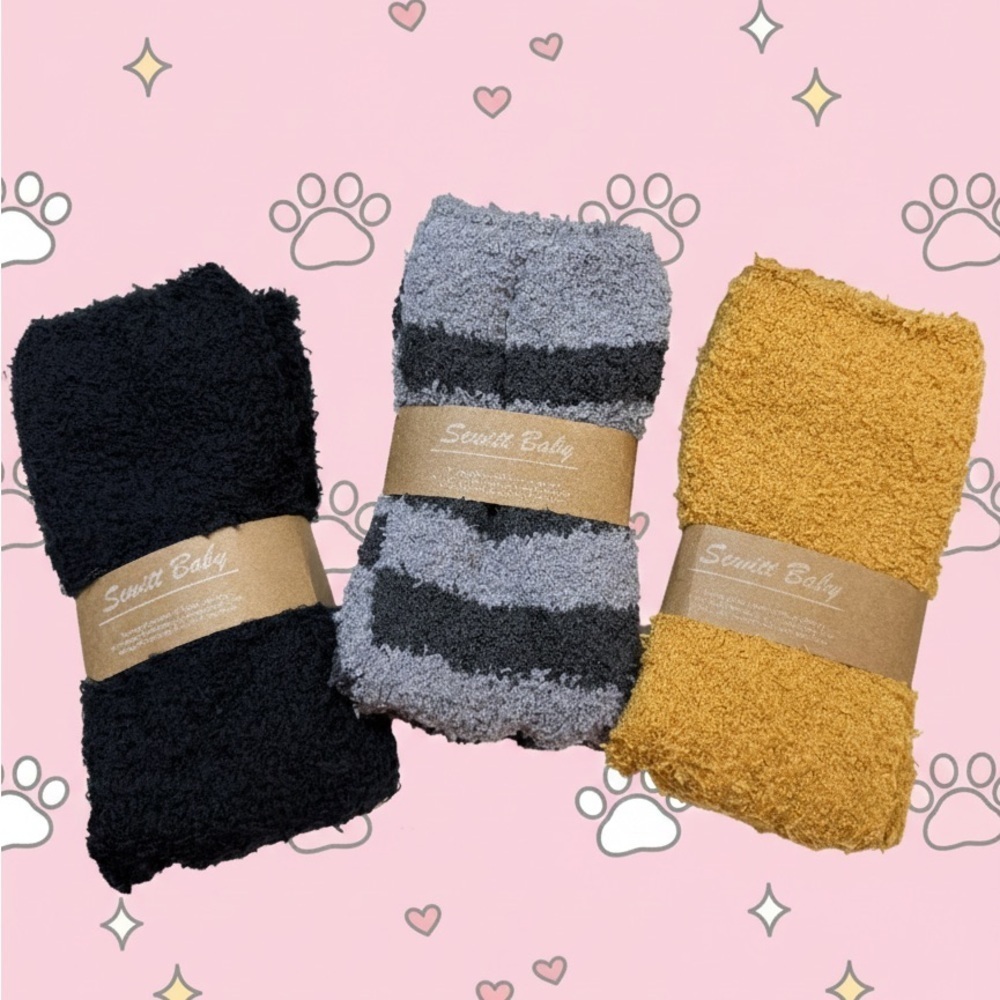 Cute Cat Paw Socks Set - Picture 2 of 2